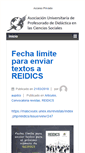 Mobile Screenshot of didactica-ciencias-sociales.org